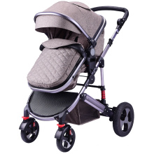 3 in1 alloy frame baby stroller with EN1888 / hot selling high view baby pram